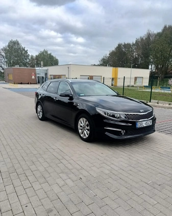 Kia Optima cena 61500 przebieg: 156500, rok produkcji 2017 z Bolesławiec małe 436